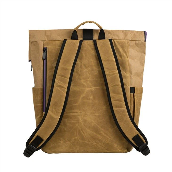 PAPER BACKPACK WATERPROOF ECO FRIENDLY-BACK