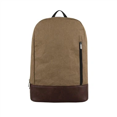 Mochila de papel da moda reciclada